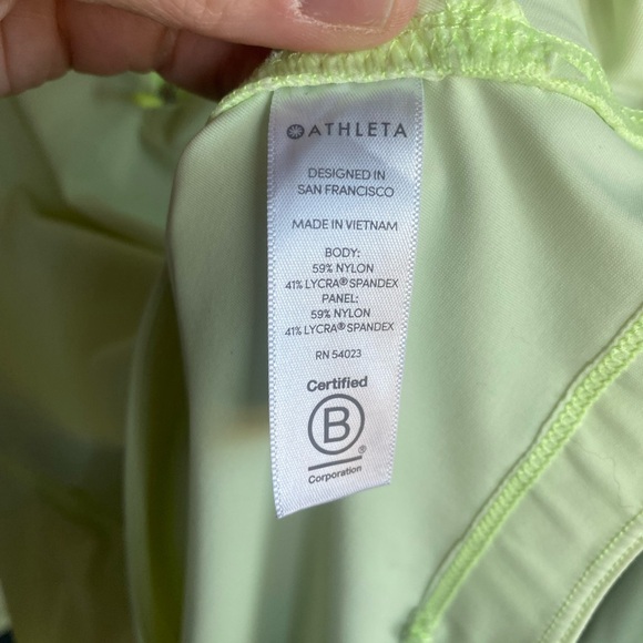 Athleta Pacifica II Hybrid Half Zip, Alluring Yellow-Size S - Picture 6 of 7